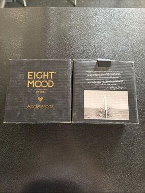 EIGHT MOOD by Anderssons Silver Decorative Candle Holder- set of 2